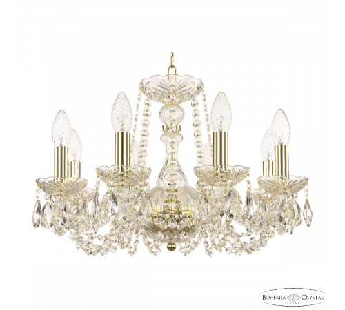 Подвесная люстра Bohemia Ivele Crystal 119/8/165 G Подвесная люстра Bohemia Ivele Crystal 119/8/165 G