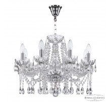 Подвесная люстра Bohemia Ivele Crystal 5413/8/200 Ni Clear/M-1H