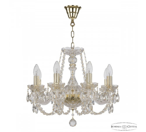 Подвесная люстра Bohemia Ivele Crystal 101/8/165 G Подвесная люстра Bohemia Ivele Crystal 101/8/165 G