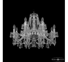 Подвесная люстра Bohemia Ivele Crystal 1403/8+4/240 Ni