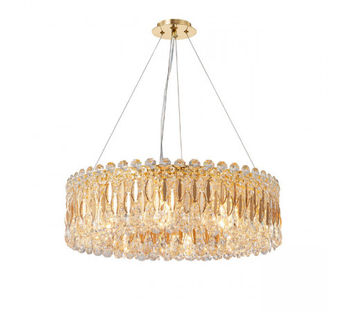 Подвесная люстра Lumien Hall Dzhudita LH0064/8P-GD-CL Подвесная люстра Lumien Hall Dzhudita LH0064/8P-GD-CL