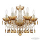 Подвесная люстра Bohemia Ivele Crystal 5413/6/141 G Amber/M-1H K777