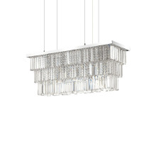 Подвесная люстра Ideal Lux Martinez SP6 Cromo 166322