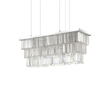 Подвесная люстра Ideal Lux Martinez SP6 Cromo 166322