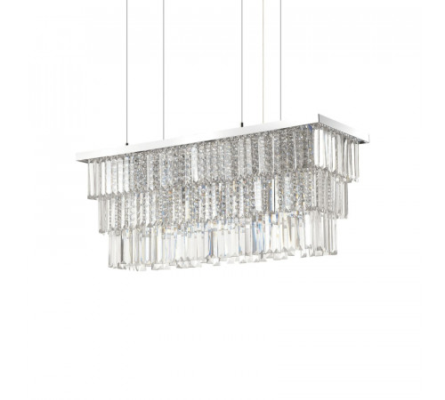 Подвесная люстра Ideal Lux Martinez SP6 Cromo 166322 Подвесная люстра Ideal Lux Martinez SP6 Cromo 166322