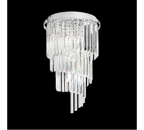 Потолочная люстра Ideal Lux Carlton PL8 Cromo 168920 Потолочная люстра Ideal Lux Carlton PL8 Cromo 168920
