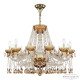 Подвесная люстра Bohemia Ivele Crystal 5413/12/300 G Amber/M-1F K721