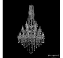 Подвесная люстра Bohemia Ivele Crystal 1415/16+8+4/300/h-155/3d Ni