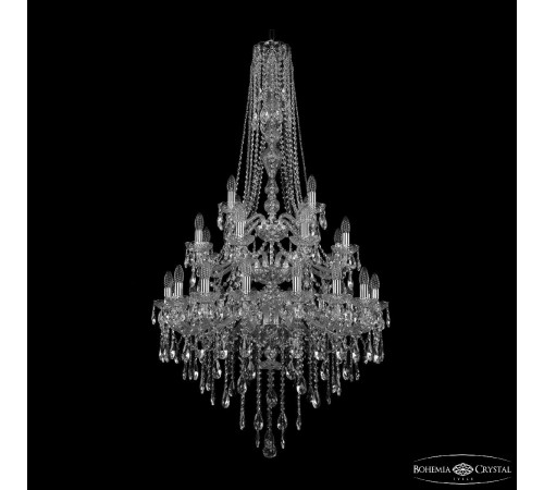 Подвесная люстра Bohemia Ivele Crystal 1415/16+8+4/300/h-155/3d Ni Подвесная люстра Bohemia Ivele Crystal 1415/16+8+4/300/h-155/3d Ni