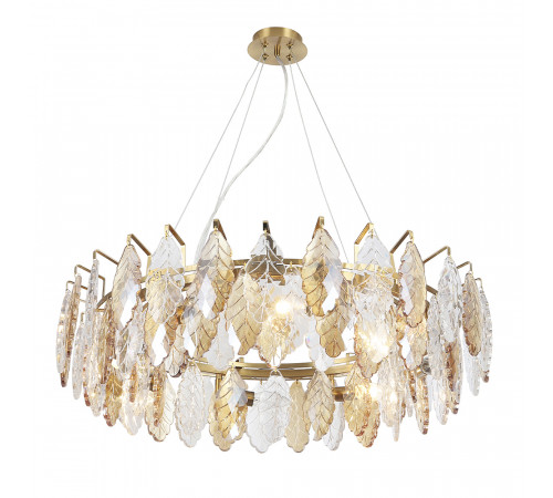 Подвесная люстра Crystal Lux TREVI SP8 BRASS Подвесная люстра Crystal Lux TREVI SP8 BRASS