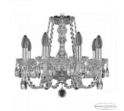 Подвесная люстра Bohemia Ivele Crystal 101/8/141 Ni Подвесная люстра Bohemia Ivele Crystal 101/8/141 Ni