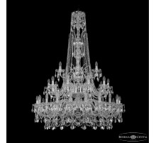 Подвесная люстра Bohemia Ivele Crystal 1411/20+10+5/400/XL-155/3d Ni