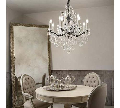 Подвесная люстра Ideal Lux Liberty SP12 166551 Подвесная люстра Ideal Lux Liberty SP12 166551