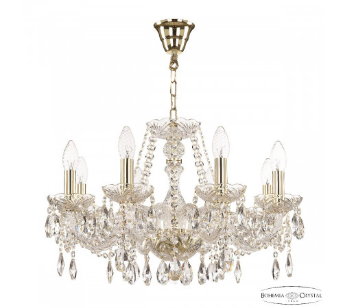 Подвесная люстра Bohemia Ivele Crystal 116/8/195 G Подвесная люстра Bohemia Ivele Crystal 116/8/195 G