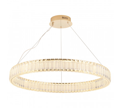 Подвесная люстра Crystal Lux MUSIKA SP70W LED GOLD Подвесная люстра Crystal Lux MUSIKA SP70W LED GOLD