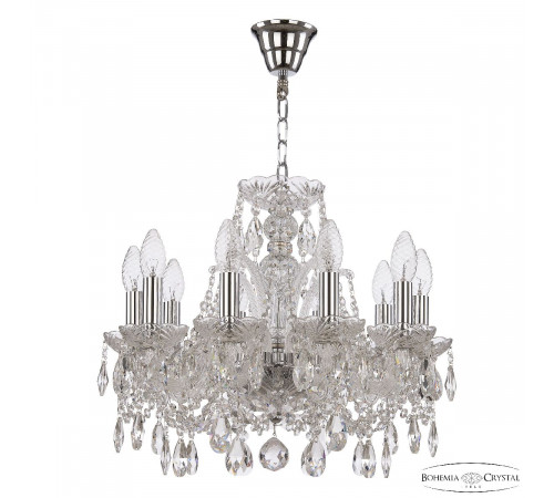Подвесная люстра Bohemia Ivele Crystal 105/10/141 Ni Подвесная люстра Bohemia Ivele Crystal 105/10/141 Ni