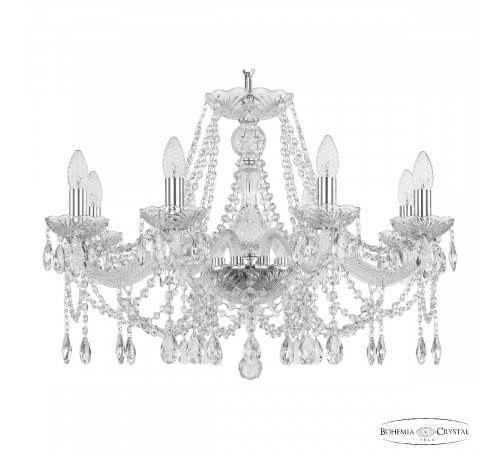 Подвесная люстра Bohemia Ivele Crystal 107/8/240 Ni Подвесная люстра Bohemia Ivele Crystal 107/8/240 Ni