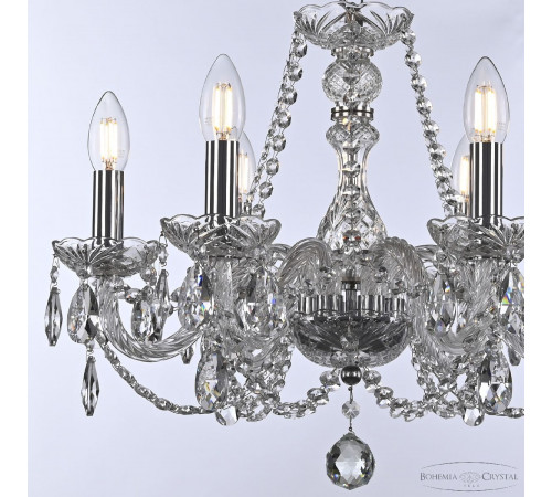 Подвесная люстра Bohemia Ivele Crystal 101/6/165 Ni Подвесная люстра Bohemia Ivele Crystal 101/6/165 Ni