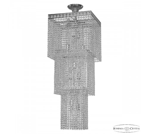 Каскадная люстра Bohemia Ivele Crystal 83302/40IV-100 Ni