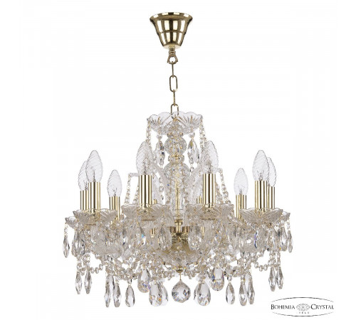Подвесная люстра Bohemia Ivele Crystal 105/10/141 G Подвесная люстра Bohemia Ivele Crystal 105/10/141 G