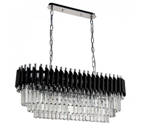 Подвесная люстра Natali Kovaltseva DARIAN 76017/8C CHROME BLACK Подвесная люстра Natali Kovaltseva DARIAN 76017/8C CHROME BLACK