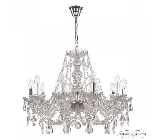 Подвесная люстра Bohemia Ivele Crystal 105/10/240 Ni Подвесная люстра Bohemia Ivele Crystal 105/10/240 Ni