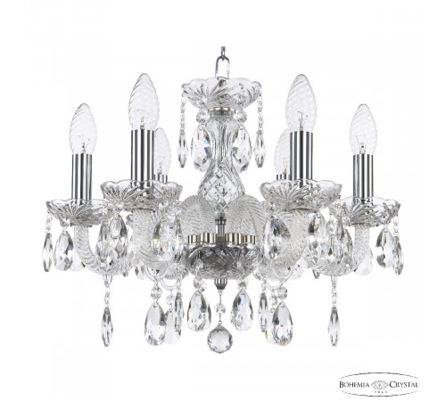 Подвесная люстра Bohemia Ivele Crystal 117/6/141 Ni Подвесная люстра Bohemia Ivele Crystal 117/6/141 Ni