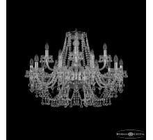 Подвесная люстра Bohemia Ivele Crystal 1409/10+5/300 Ni