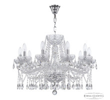 Подвесная люстра Bohemia Ivele Crystal 5413/10/240 Ni Clear/M-1F