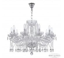 Подвесная люстра Bohemia Ivele Crystal 5413/10/240 Ni Clear/M-1F
