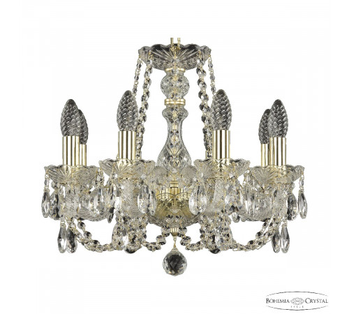 Подвесная люстра Bohemia Ivele Crystal 101/8/141 G Подвесная люстра Bohemia Ivele Crystal 101/8/141 G