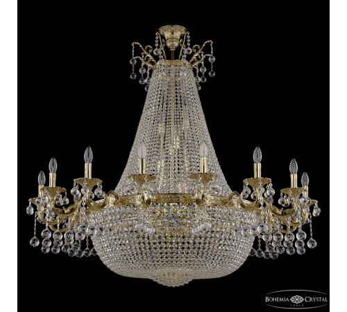 Потолочная люстра Bohemia Ivele Crystal 2228H201/16/135IV/Y1 G