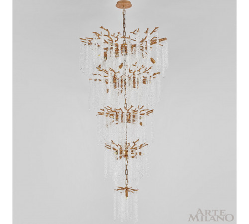 Каскадная люстра Arte Milano Milan 237011/D800/28/A Pa Каскадная люстра Arte Milano Milan 237011/D800/28/A Pa