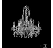 Подвесная люстра Bohemia Ivele Crystal 1403/6+3/195/h-60 Ni