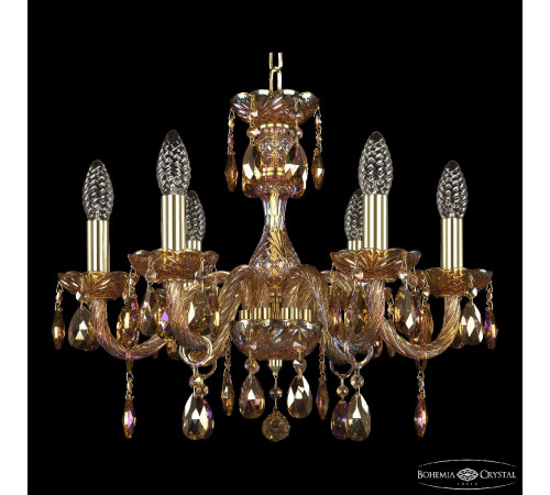 Подвесная люстра Bohemia Ivele Crystal 117/6/165 G M777 Подвесная люстра Bohemia Ivele Crystal 117/6/165 G M777