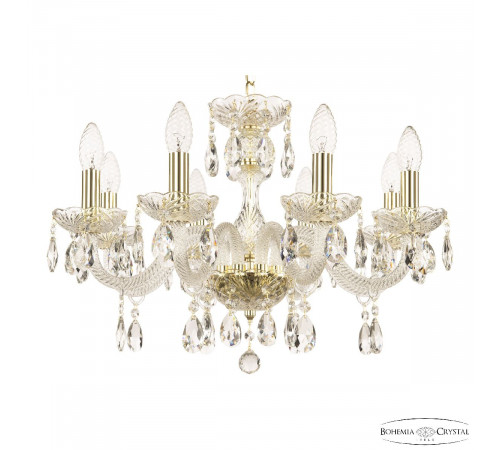 Подвесная люстра Bohemia Ivele Crystal 117/8/195 G Подвесная люстра Bohemia Ivele Crystal 117/8/195 G