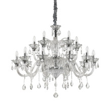 Подвесная люстра Ideal Lux Colossal SP15 Trasparente 114170