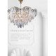 Потолочная люстра Lumien Hall Julen LH0065/12C-FGD-CL
