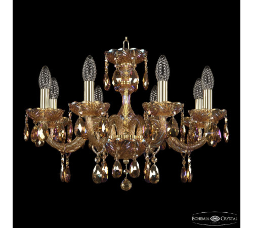 Подвесная люстра Bohemia Ivele Crystal 117/8/195 G M777 Подвесная люстра Bohemia Ivele Crystal 117/8/195 G M777