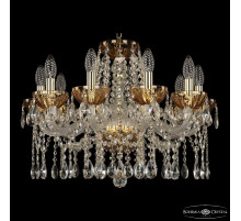 Подвесная люстра Bohemia Ivele Crystal 5413/10/200 G Amber/M-1H