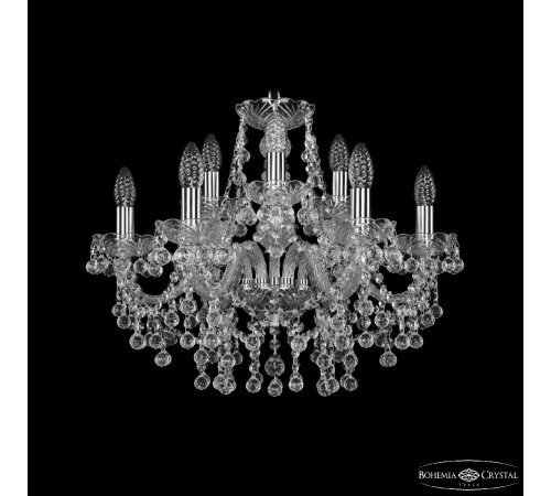 Подвесная люстра Bohemia Ivele Crystal 1409/6+3/195 Ni
