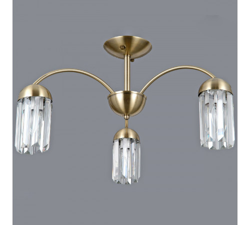 Люстра на штанге Illumico IL0599-3CSQ-24 AB LYRA Люстра на штанге Illumico IL0599-3CSQ-24 AB LYRA