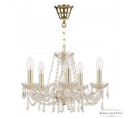 Подвесная люстра Bohemia Ivele Crystal 104/5/141 G Подвесная люстра Bohemia Ivele Crystal 104/5/141 G