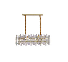 Подвесная люстра Lumien Hall Laurina LH0049/8PO-GD-CL