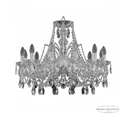 Подвесная люстра Bohemia Ivele Crystal 105/12/240 Ni Подвесная люстра Bohemia Ivele Crystal 105/12/240 Ni