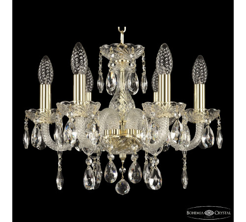 Подвесная люстра Bohemia Ivele Crystal 117/6/141 G Подвесная люстра Bohemia Ivele Crystal 117/6/141 G