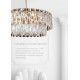 Потолочная люстра Lumien Hall Kristin LH0066/6C-AB-CL