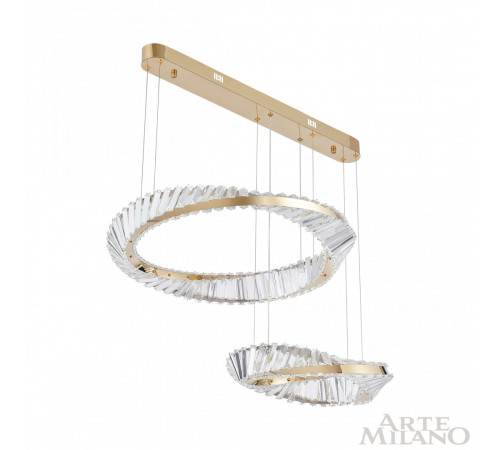 Подвесная люстра Arte Milano Venezia 318311/D600-D400 GD Подвесная люстра Arte Milano Venezia 318311/D600-D400 GD