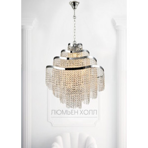 Подвесная люстра Lumien Hall Markellin LH0040/12H-NK-CL