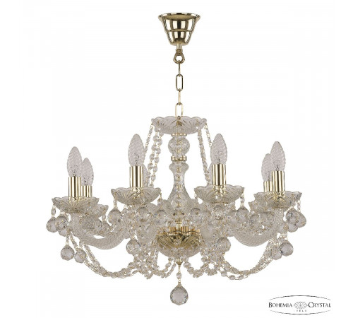 Подвесная люстра Bohemia Ivele Crystal 101/8/195 G Balls Подвесная люстра Bohemia Ivele Crystal 101/8/195 G Balls